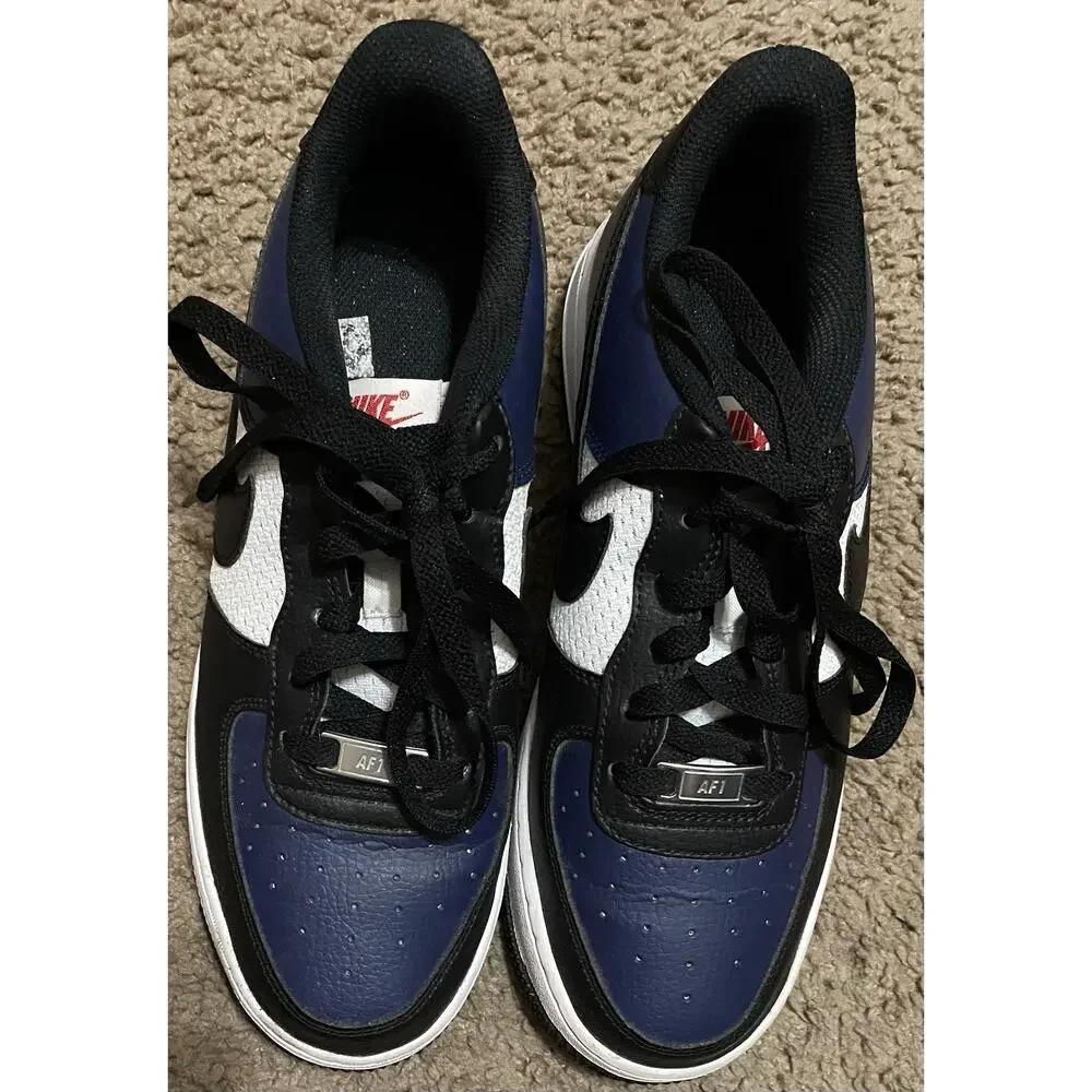 Nike Air Force 1 GS Sneakers Casual Gym Shoes Midnight Navy Sz 6.5Y Womens 8M